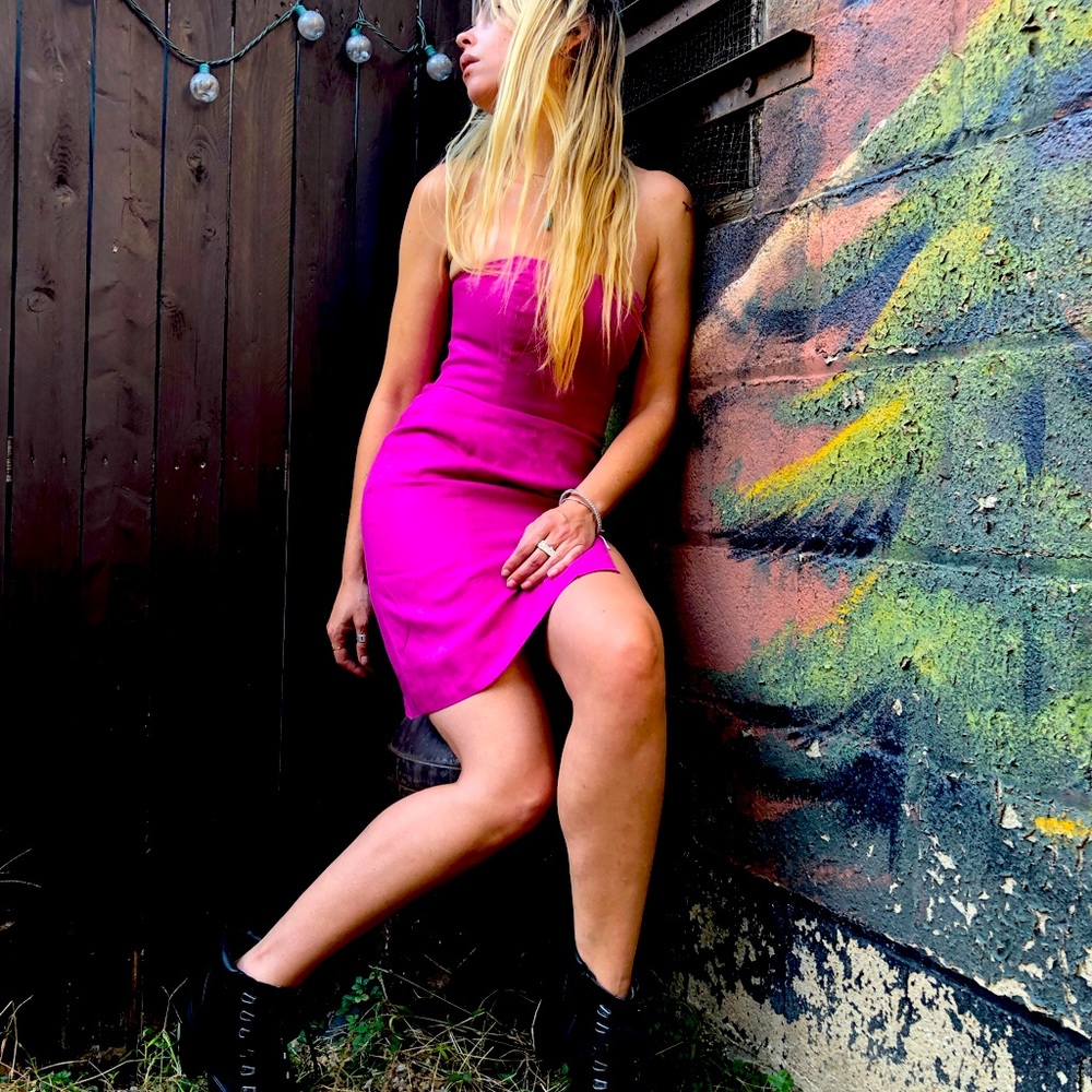 1980s Michael’s kors vintage strapless